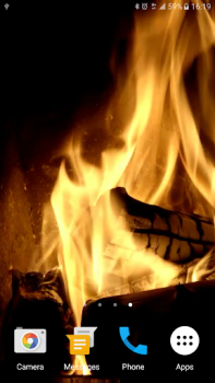 Télécharger Fireplace Live Wallpaper Personnalisation pour Android Capture d'écran 4