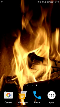 Télécharger Fireplace Live Wallpaper Personnalisation pour Android Capture d'écran 5