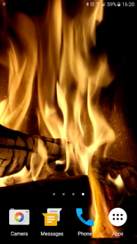 Télécharger Fireplace Live Wallpaper Personnalisation pour Android Capture d'écran 6
