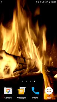 Télécharger Fireplace Live Wallpaper Personnalisation pour Android Capture d'écran 7