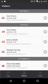 Télécharger LiveChat Affaires pour Android Capture d'écran 2