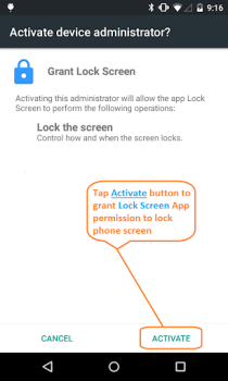 Télécharger Lock Screen Outils pour Android Capture d'écran 2