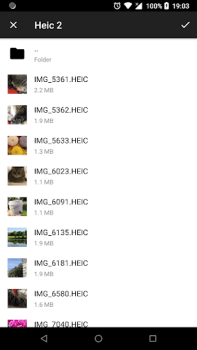 Télécharger Luma : convertir heic en jpg Photo pour Android Capture d'écran 2