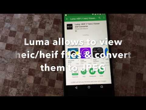 Télécharger Luma : convertir heic en jpg Photo pour Android Capture d'écran 6