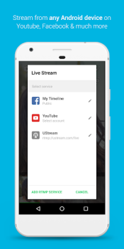 Télécharger ManyCam - Easy live streaming Divertissement pour Android Capture d'écran 2