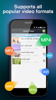 Télécharger Lecteur multimédia Lecteurs et éditeurs de vidéos pour Android Capture d'écran 2