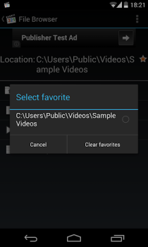 Télécharger Media Player Classic Remote Lecteurs et éditeurs de vidéos pour Android Capture d'écran 5