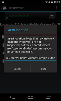 Télécharger Media Player Classic Remote Lecteurs et éditeurs de vidéos pour Android Capture d'écran 6
