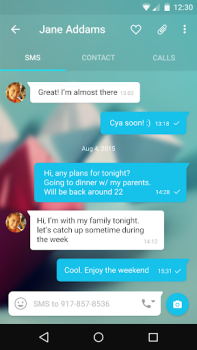 Télécharger Messages + SMS Communication pour Android Capture d'écran 2