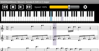 Télécharger Midi Sheet Music Musique et audio pour Android Capture d'écran 2