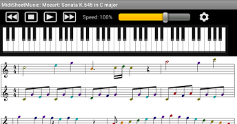 Télécharger Midi Sheet Music Musique et audio pour Android Capture d'écran 3