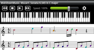 Télécharger Midi Sheet Music Musique et audio pour Android Capture d'écran 6