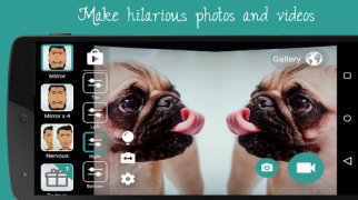 Télécharger Mirror Selfie Camera + Video Photo pour Android Capture d'écran 4