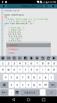 Télécharger Mobile C [ C/C++ Compiler ] Éducation pour Android Capture d'écran 3