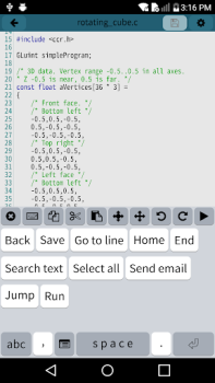 Télécharger Mobile C [ C/C++ Compiler ] Éducation pour Android Capture d'écran 4
