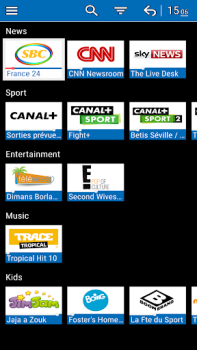 Télécharger Mobile TV Lecteurs et éditeurs de vidéos pour Android Capture d'écran 3