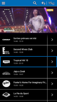 Télécharger Mobile TV Lecteurs et éditeurs de vidéos pour Android Capture d'écran 4