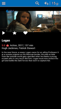 Télécharger Mobile TV Lecteurs et éditeurs de vidéos pour Android Capture d'écran 7