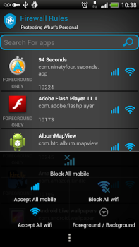 Télécharger Mobiwol: NoRoot Firewall Outils pour Android Capture d'écran 3