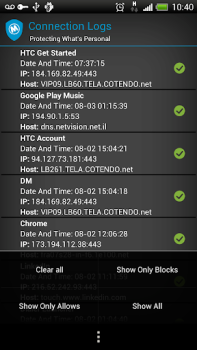 Télécharger Mobiwol: NoRoot Firewall Outils pour Android Capture d'écran 4