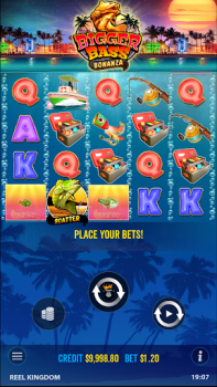 Télécharger Bigger Bass Bonanza Slot Game Casino pour Android Capture d'écran 2