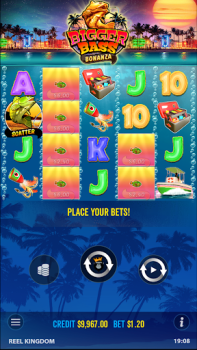 Télécharger Bigger Bass Bonanza Slot Game Casino pour Android Capture d'écran 3