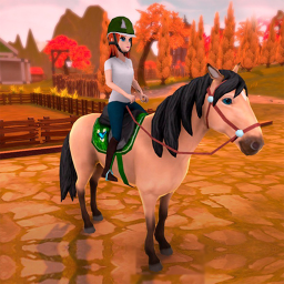 Logo Horse Riding Tales - Wild Pony