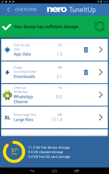 Télécharger Nero TuneItUp | Boost & Clean Outils pour Android Capture d'écran 2
