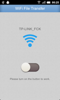 Télécharger Transfert WiFi File Outils pour Android Capture d'écran 2