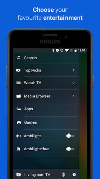 Télécharger Philips TV Remote Divertissement pour Android