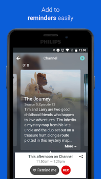 Télécharger Philips TV Remote Divertissement pour Android Capture d'écran 4
