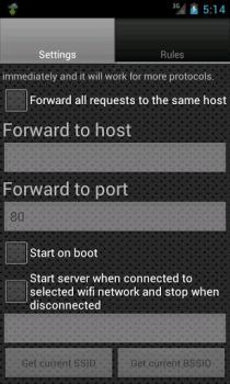 Télécharger Proxy Server Outils pour Android Capture d'écran 4