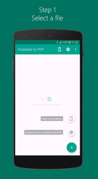 Télécharger Publisher to PDF Travail pour Android Capture d'écran 2