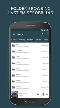 Télécharger Pulsar Music Player Musique et audio pour Android Capture d'écran 5