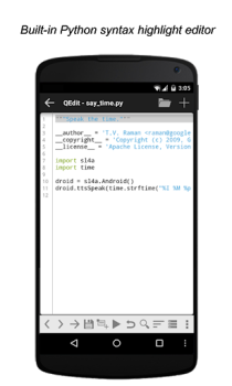 Télécharger QPython 3L - Python for Androi Éducation pour Android Capture d'écran 2