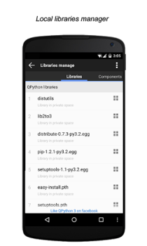 Télécharger QPython 3L - Python for Androi Éducation pour Android Capture d'écran 4
