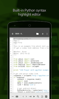Télécharger QPython - Learn Python & AI Éducation pour Android Capture d'écran 3