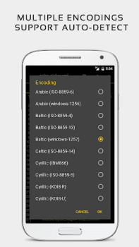 Télécharger Éditeur de texte QuickEdit Travail pour Android Capture d'écran 6