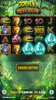 Télécharger Gorilla Mayhem Slot Casino Casino pour Android Capture d'écran 4