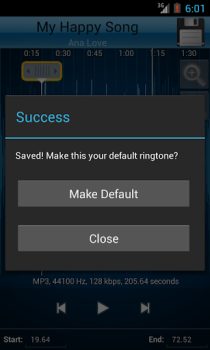 Télécharger MP3 Cutter and Ringtone Maker Musique et audio pour Android Capture d'écran 5