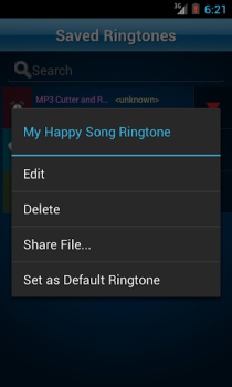 Télécharger MP3 Cutter and Ringtone Maker Musique et audio pour Android Capture d'écran 7