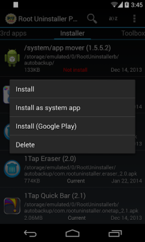 Télécharger Root Désinstallateur Outils pour Android Capture d'écran 5