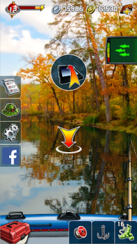 Télécharger Pocket Fishing Jeux de sport pour Android Capture d'écran 3