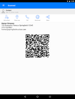 Télécharger Lecteur de code QR Code Reader Outils pour Android Capture d'écran 7