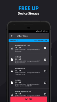 Télécharger SD Card Cleaner Outils pour Android Capture d'écran 5