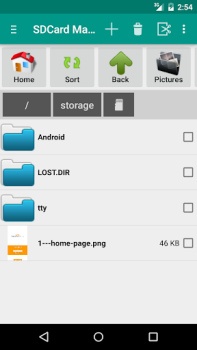 Télécharger SD Card Manager (File Manager) Travail pour Android Capture d'écran 2