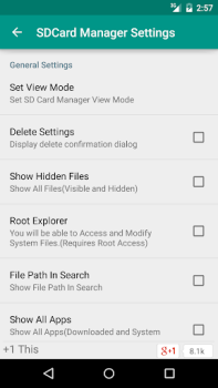 Télécharger SD Card Manager (File Manager) Travail pour Android Capture d'écran 5
