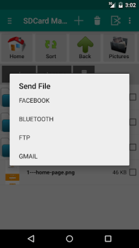 Télécharger SD Card Manager (File Manager) Travail pour Android Capture d'écran 6