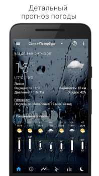 Télécharger Sense flip clock & weather Météo pour Android Capture d'écran 2