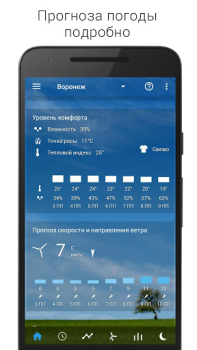 Télécharger Sense flip clock & weather Météo pour Android Capture d'écran 4